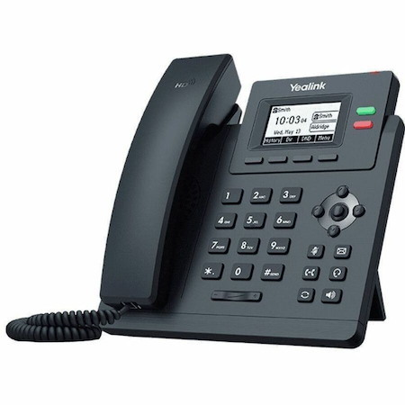 Yealink SIP-T31G  SIP-T46U IP Phone - Corded - Corded - Wall Mountable - Classic Gray