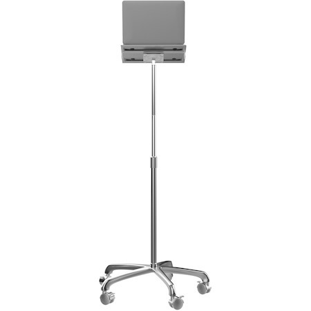 CTA Digital Rolling Floor Stand with Laptop Mount