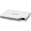 Casio Slim XJ-A257 DLP Projector - 16:10 - White, Light Grey