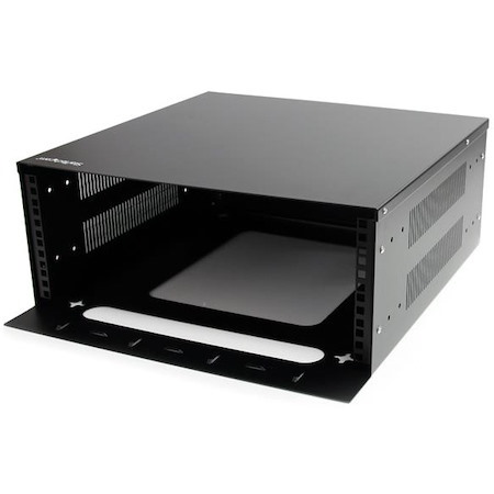 StarTech.com Wallmount Server Rack - Low-Profile Cabinet for Servers with Vertical Mounting - 4U