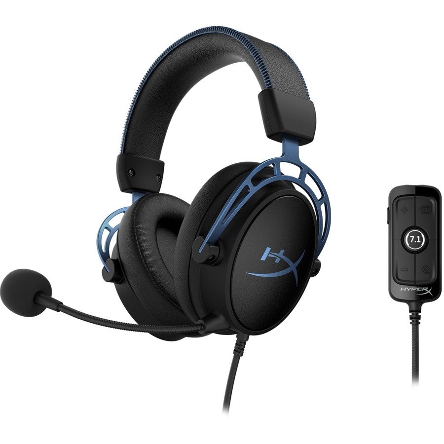 HyperX Cloud Alpha S Wired Over-the-head Stereo Gaming Headset - Blue