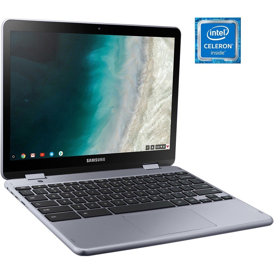 Samsung Chromebook Plus XE521QAB-K01US 12.2" Touchscreen Convertible 2 in 1 Chromebook - 1920 x 1200 - Intel Celeron 3965Y 1.50 GHz - 4 GB Total RAM - 32 GB Flash Memory - Stealth Silver