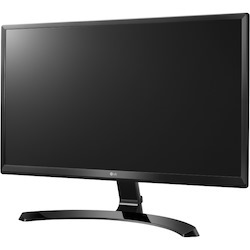 LG 24UD58-B 4K UHD LCD Monitor - 16:9 - Matte Black, Glossy Black