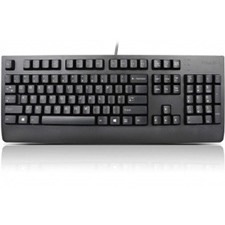 Lenovo Preferred Pro II Keyboard - Cable Connectivity - USB Interface - German - QWERTZ Layout - Black