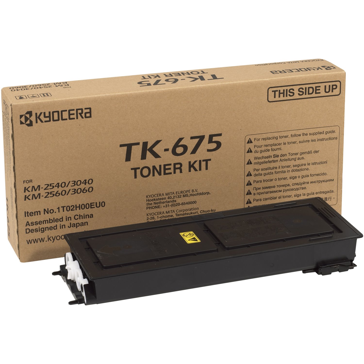 Kyocera TK-675 Original Laser Toner Cartridge - Black Pack