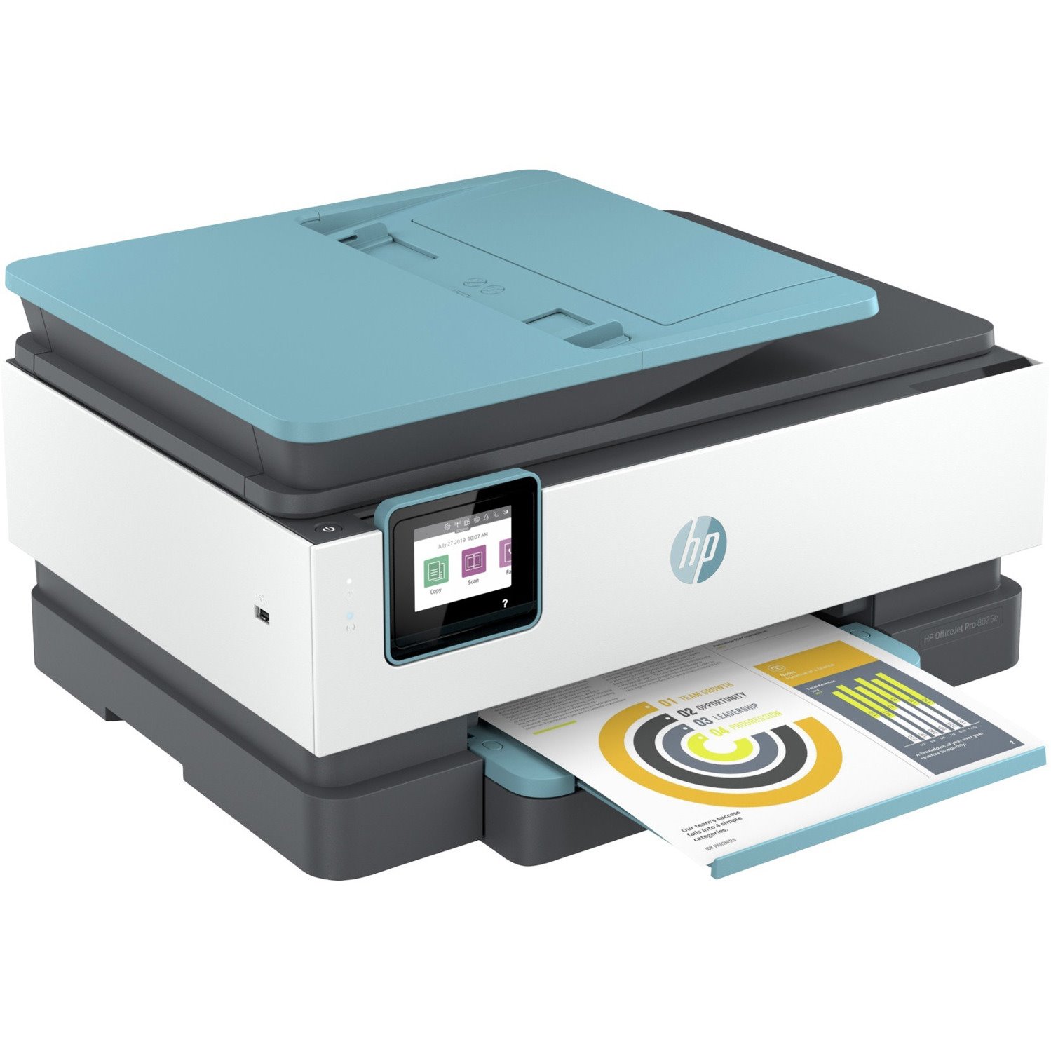 HP Officejet Pro 8025e Wireless Inkjet Multifunction Printer - Colour