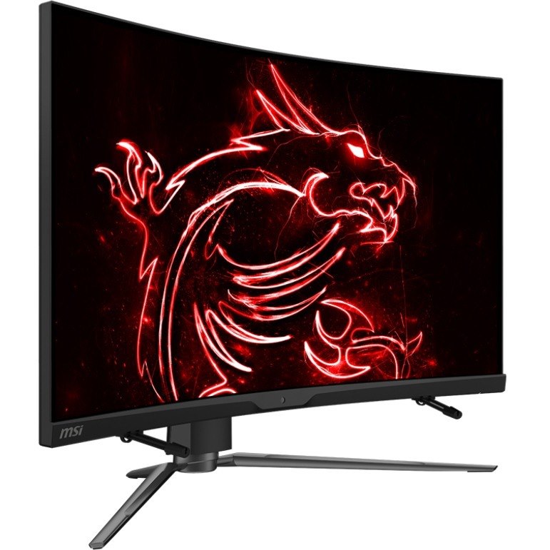 MSI MPG ARTYMIS 323CQR 32" Class WQHD Curved Screen Gaming LCD Monitor - 16:9 - Black