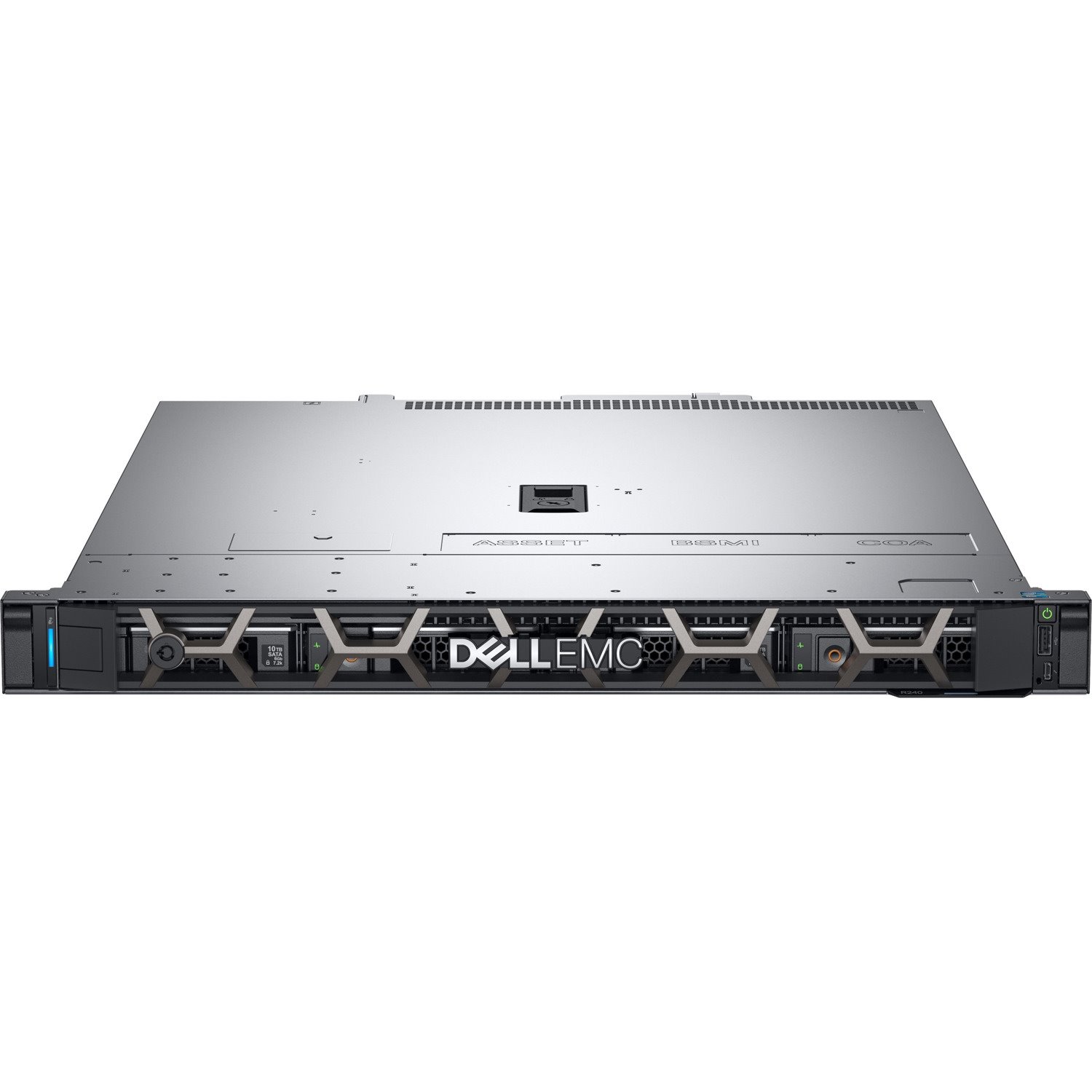 Dell EMC PowerEdge R240 1U Rack Server - 1 x Intel Xeon E-2224 3.40 GHz - 8 GB RAM - 1 TB HDD - (1 x 1TB) HDD Configuration - 12Gb/s SAS Controller - 3 Year ProSupport