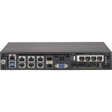 Supermicro SuperServer E300-9A 1U Mini PC Server - 1 x Intel Atom C3858 2 GHz - Serial ATA/600 Controller