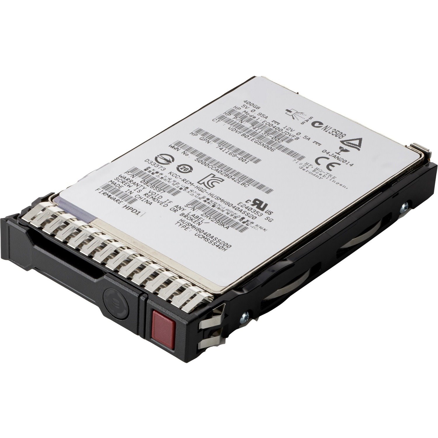 HPE 480 GB Solid State Drive - 2.5" Internal - SATA (SATA/600) - Mixed Use