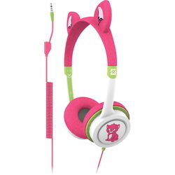 ifrogz Little Rockerz Wired Over-the-head Binaural Stereo Headphone - Hot Pink