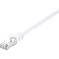 V7 V7CAT6STP-01M-WHT-1E 1 m Category 6 Network Cable for Modem, Patch Panel, Network Card
