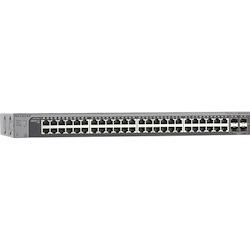 Netgear ProSafe S3300 S3300-52X-PoE+ 48 Ports Manageable Ethernet Switch - 10/100/1000Base-T, 10GBase-X