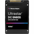 WD Ultrastar DC SN655 WUS5EA1A1ESP7E4 15.36 TB Solid State Drive - U.3 15 mm Internal - PCI Express NVMe (PCI Express NVMe 4.0 x4) - Read Intensive