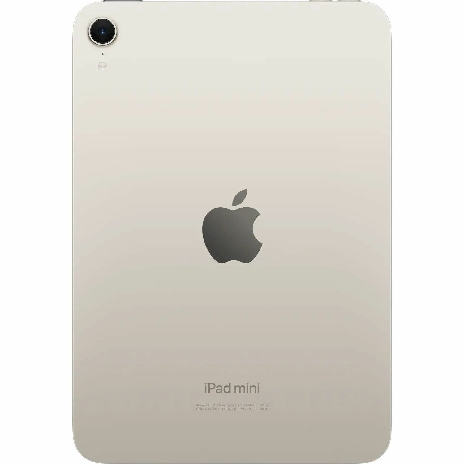 Apple iPad mini (2024) A2993 Tablet - 21.1 cm (8.3") - Apple A17 Pro (3 nm) Hexa-core - 8 GB - 512 GB Storage - Starlight