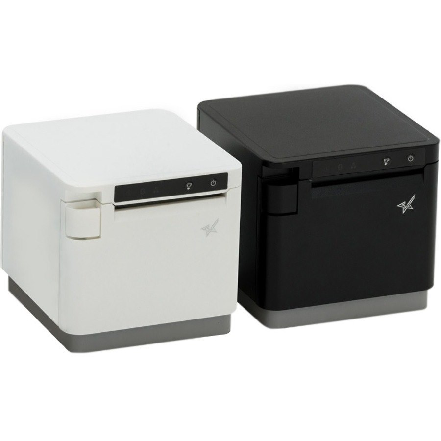 Star Micronics mC-Print3 MCP31CB WT US Desktop Direct Thermal Printer - Monochrome - Receipt Print - Ethernet - USB - USB Host - Bluetooth - With Cutter - White