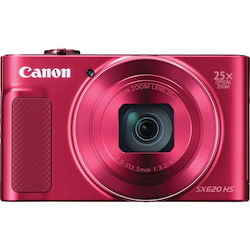 Canon PowerShot SX620 HS 20.2 Megapixel Compact Camera - Red