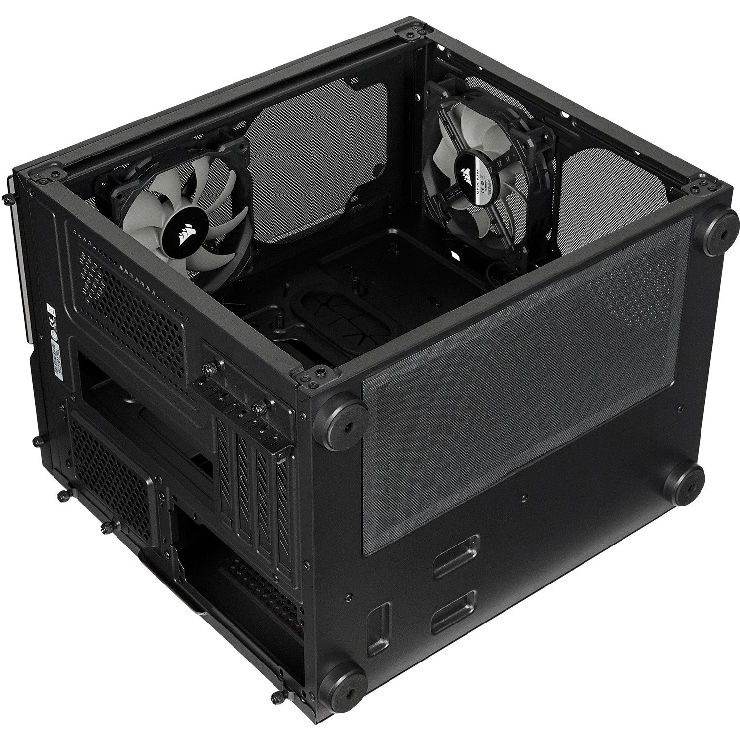 Corsair Crystal 280X Computer Case - Micro ATX Motherboard Supported - Tempered Glass - Black