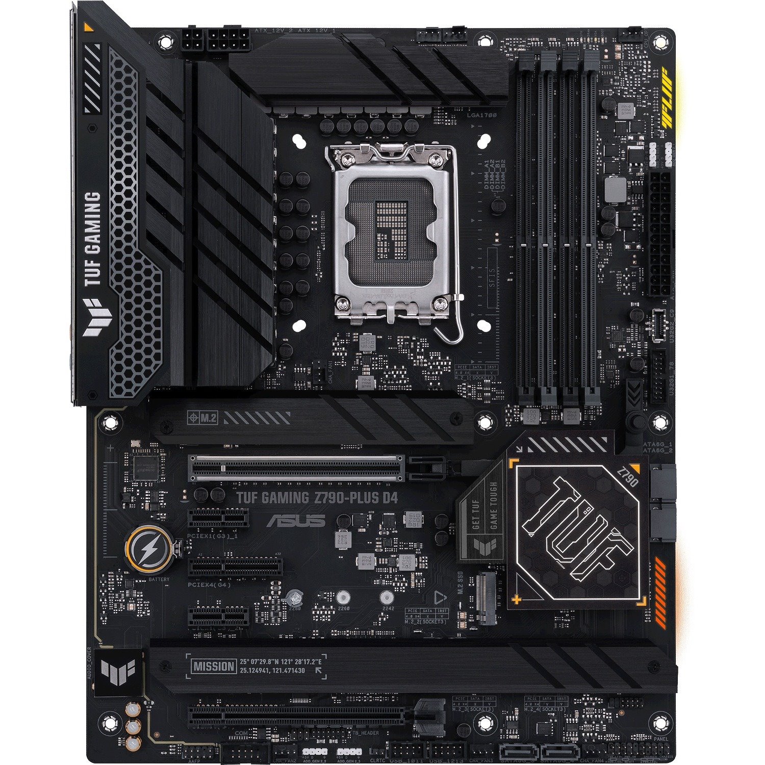 TUF Z790-PLUS D4 Gaming Desktop Motherboard - Intel Z790 Chipset - Socket LGA-1700 - ATX