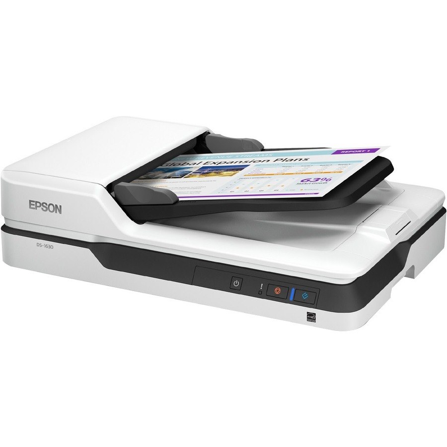 Epson WorkForce DS-1630 Flatbed Scanner - 1200 dpi Optical