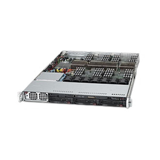 Supermicro SuperServer 8016B-TF Barebone System - 1U Rack-mountable - 4 x Processor Support