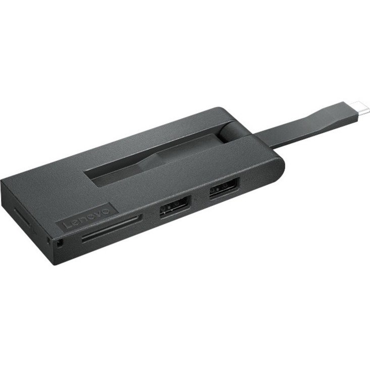 Lenovo Port Replicator for Monitor - USB Type C - Black