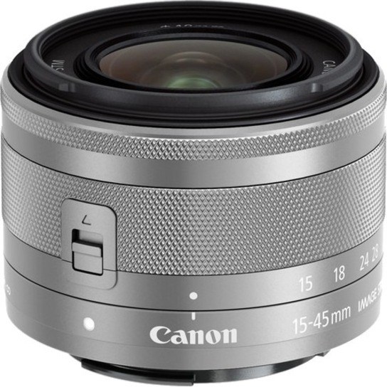 Canon - 15 mm to 45 mm - f/6.3 - Zoom Lens for Canon EF-M