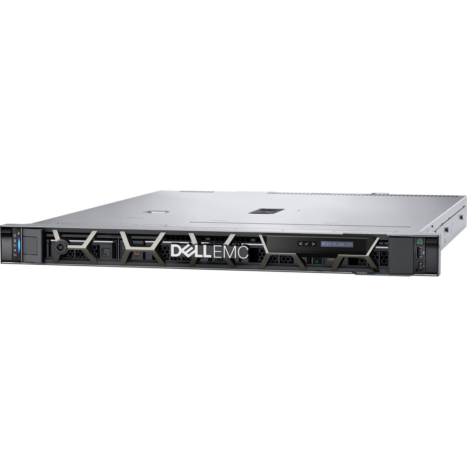 Dell PowerEdge R250 1U Rack-mountable Server - 1 x Intel Xeon E-2314 2.80 GHz - 16 GB RAM - 12Gb/s SAS Controller