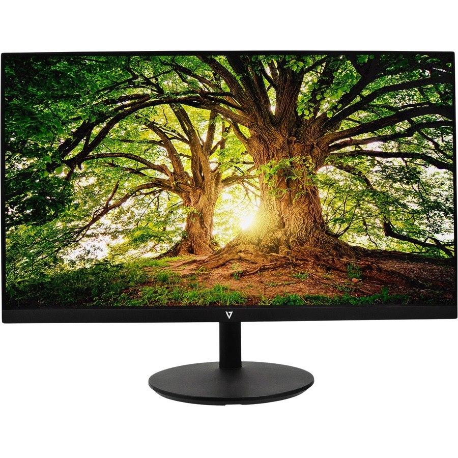 V7 L238IPS-HAS-N 24" Class Full HD LED Monitor - 16:9 - Black