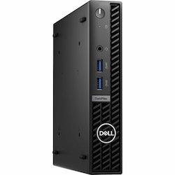 Dell OptiPlex 7000 7010 Desktop Computer - Intel Core i7 13th Gen i7-13700T - 16 GB - 512 GB SSD - Micro PC - Black