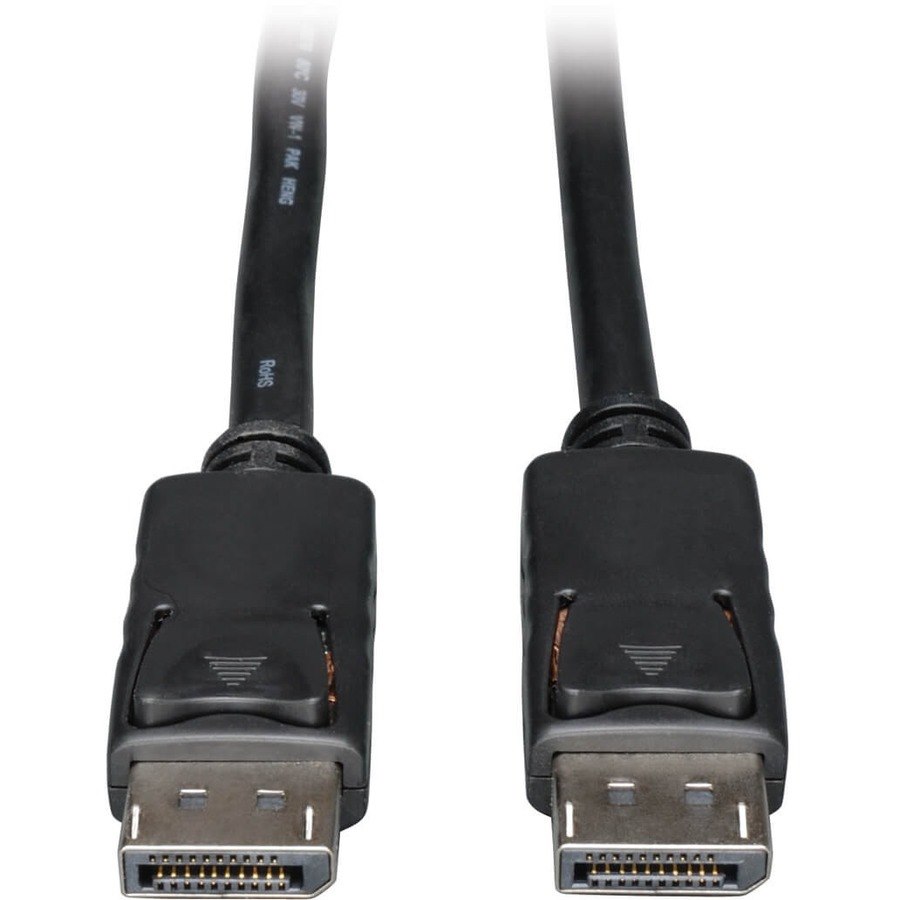 Eaton Tripp Lite Series DisplayPort 1.4 Cable with Latching Connectors, 8K (M/M), Black, 3 ft. (0.9m)