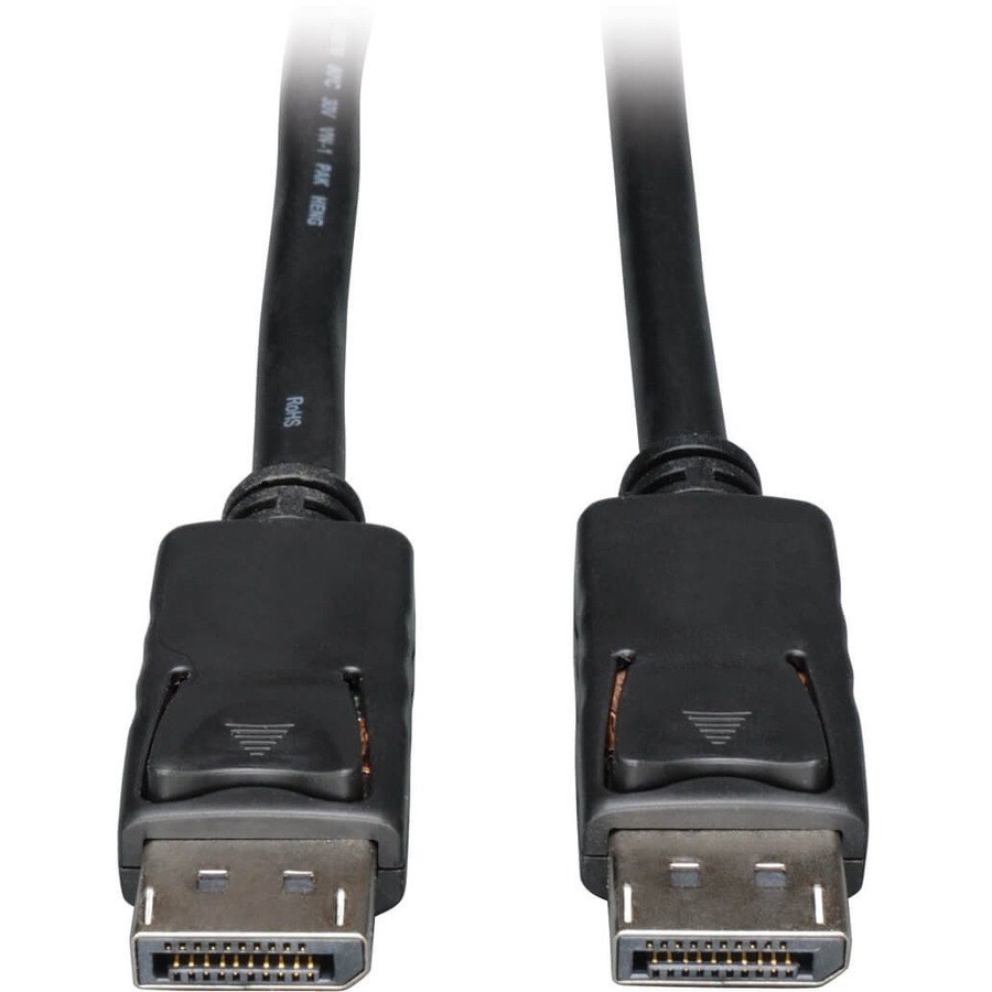 Eaton Tripp Lite Series DisplayPort 1.4 Cable with Latching Connectors, 8K (M/M), Black, 10 ft. (3.1m)