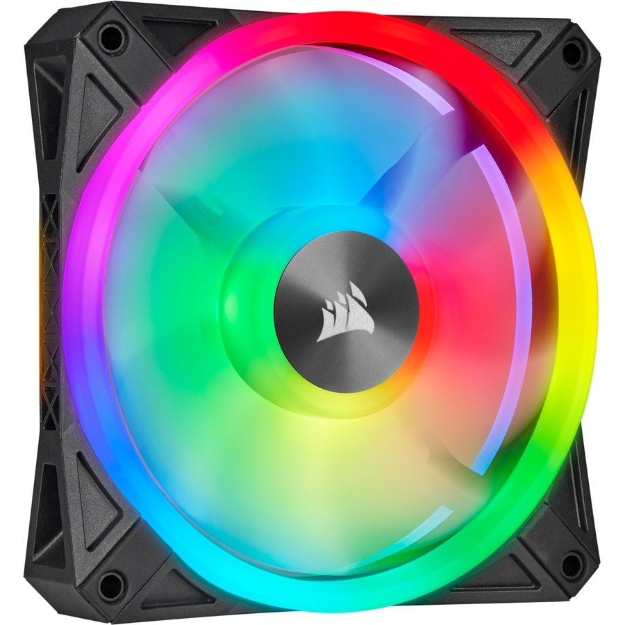 Corsair iCUE QL120 RGB 120mm PWM Single Fan - 1 Pack