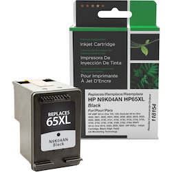 Clover Technologies Remanufactured High Yield Inkjet Ink Cartridge - Alternative for HP 65XL (N9K04AN) - Black - 1 Each