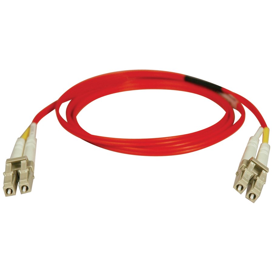 Tripp Lite 15M Duplex Multimode 62.5/125 Fiber Optic Patch Cable Red LC/LC 50' 50ft 15 Meter