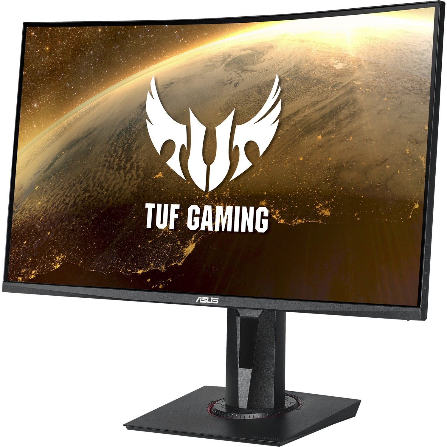 TUF VG27WQ 27" Class WQHD Curved Screen Gaming LCD Monitor - 16:9 - Black