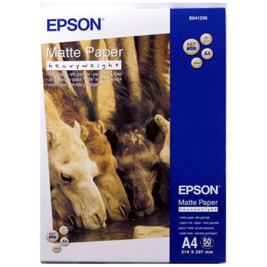 Epson C13S041256 Matte Paper A4 Heavyweight 50 Sheets