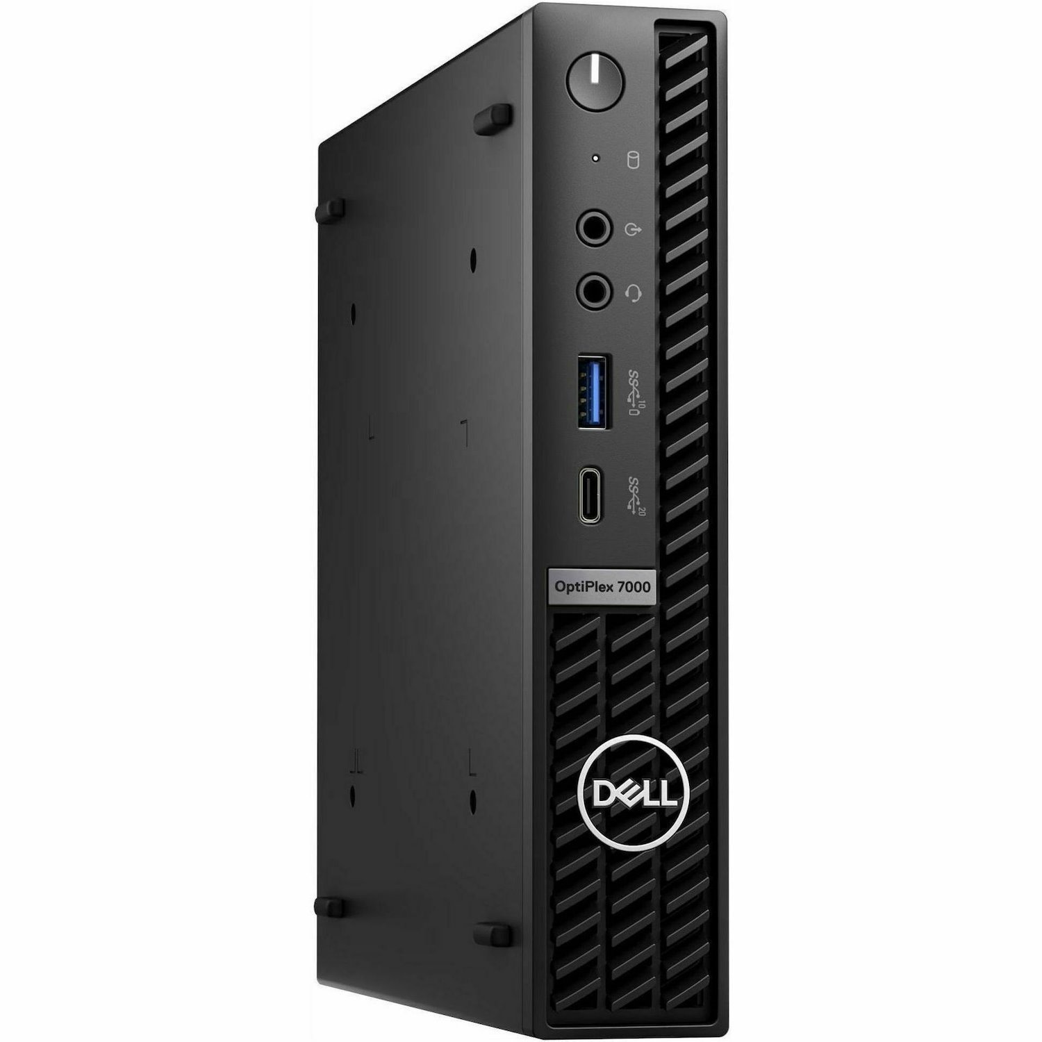 Dell OptiPlex 7000 7020 Desktop Computer - Intel Core i5 14th Gen i5-14500T - 8 GB - 256 GB SSD - Micro PC - Black