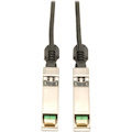 Eaton Tripp Lite Series SFP+ 10Gbase-CU Passive Twinax Copper Cable, SFP-H10GB-CU2M Compatible, Black, 2M (6.56 ft.)