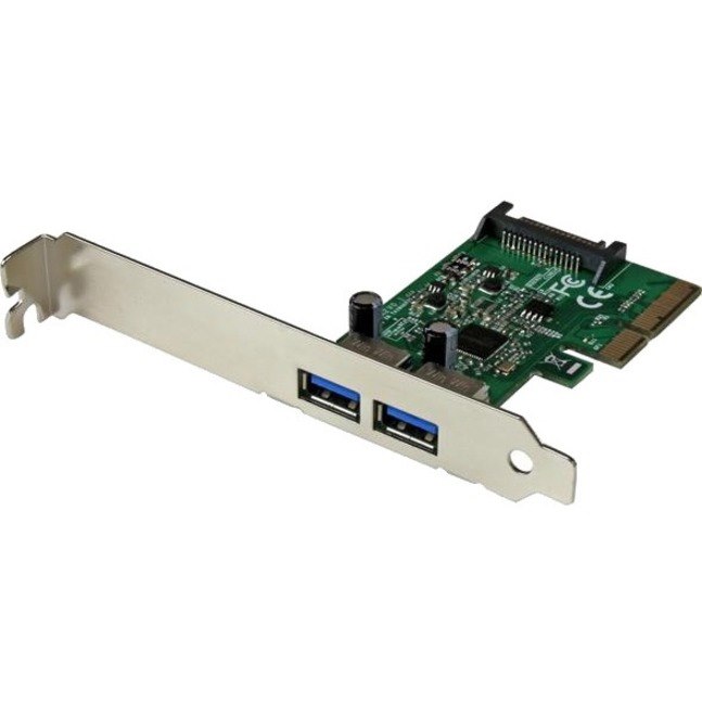 StarTech.com 2 Port USB 3.1 (10Gbps) Card - 2x USB-A - PCIe USB 3.1 Card with Type-A - PCI Express - Supports UASP