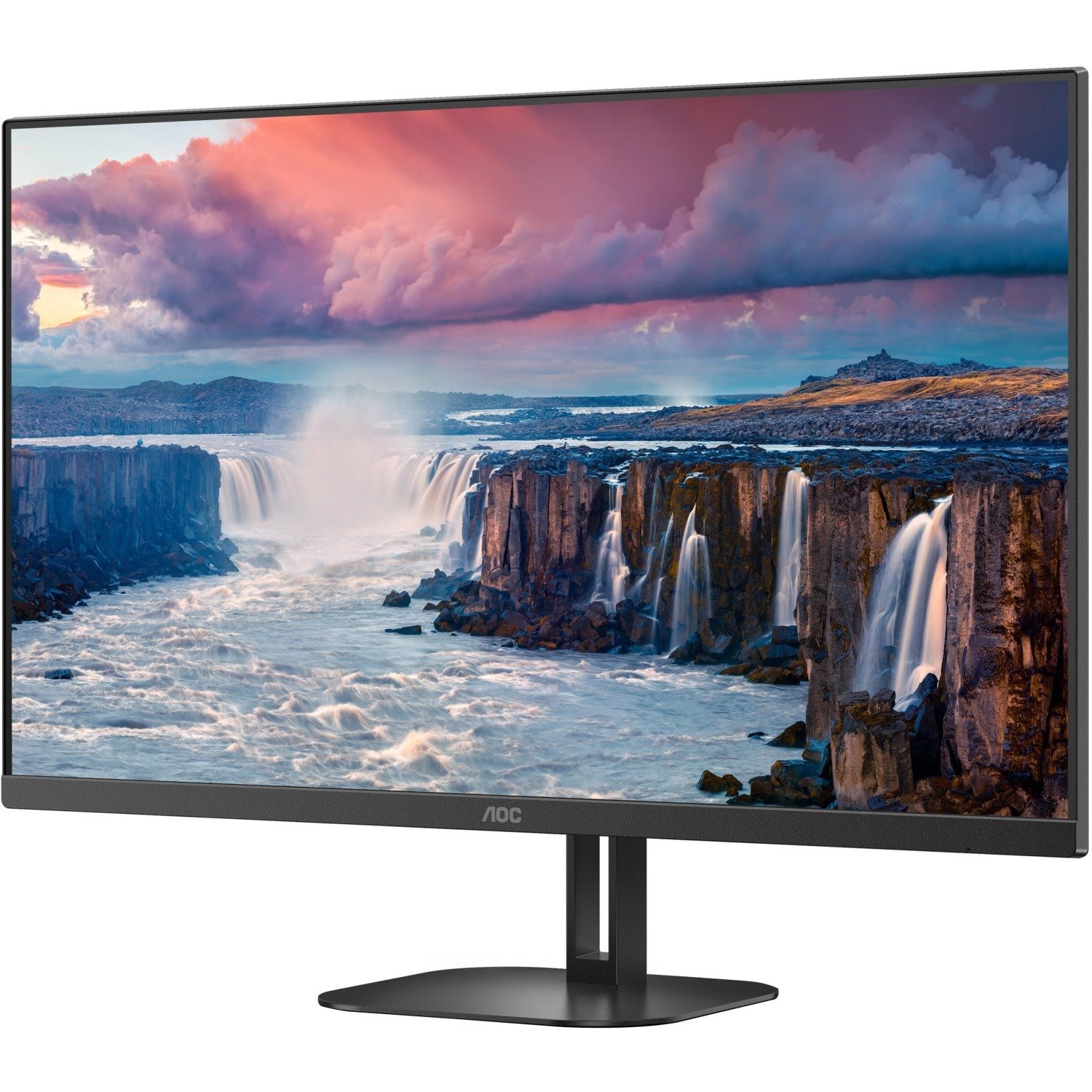 AOC Value-line 24V5CE/BK 24" Class Full HD LCD Monitor - 16:9 - Black