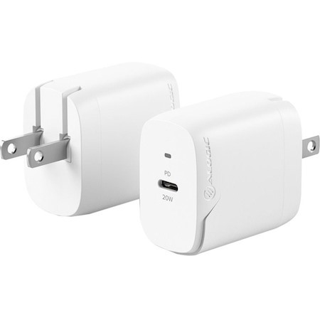 Alogic 1X20 Rapid Power 20W USB-C Compact Wall Charger