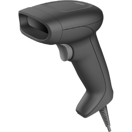 Honeywell Voyager 1350G Government, Education, Healthcare, Ticketing Handheld Barcode Scanner Kit - Cable Connectivity - Black - Serial Cable Included