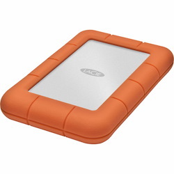 LaCie Rugged Mini 301558 1 TB Portable Hard Drive - 2.5" External - Orange