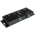 StarTech.com 4 Port Industrial USB 3.0 Hub - 5Gbps - Mountable - Rugged USB Hub