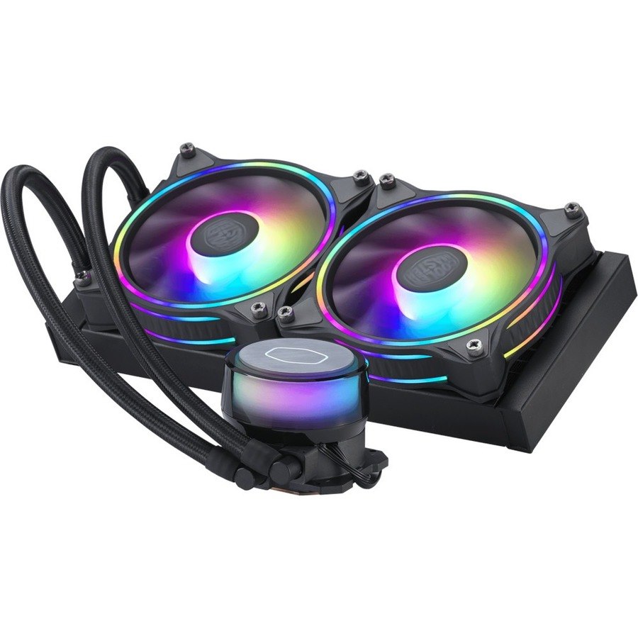 Cooler Master MasterLiquid ML240 Illusion Cooling Fan/Radiator/Pump - Motherboard, Processor