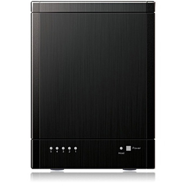 Sans Digital TowerRAID TR5M+BNC Drive Enclosure - eSATA Host Interface Compact Tower - Black