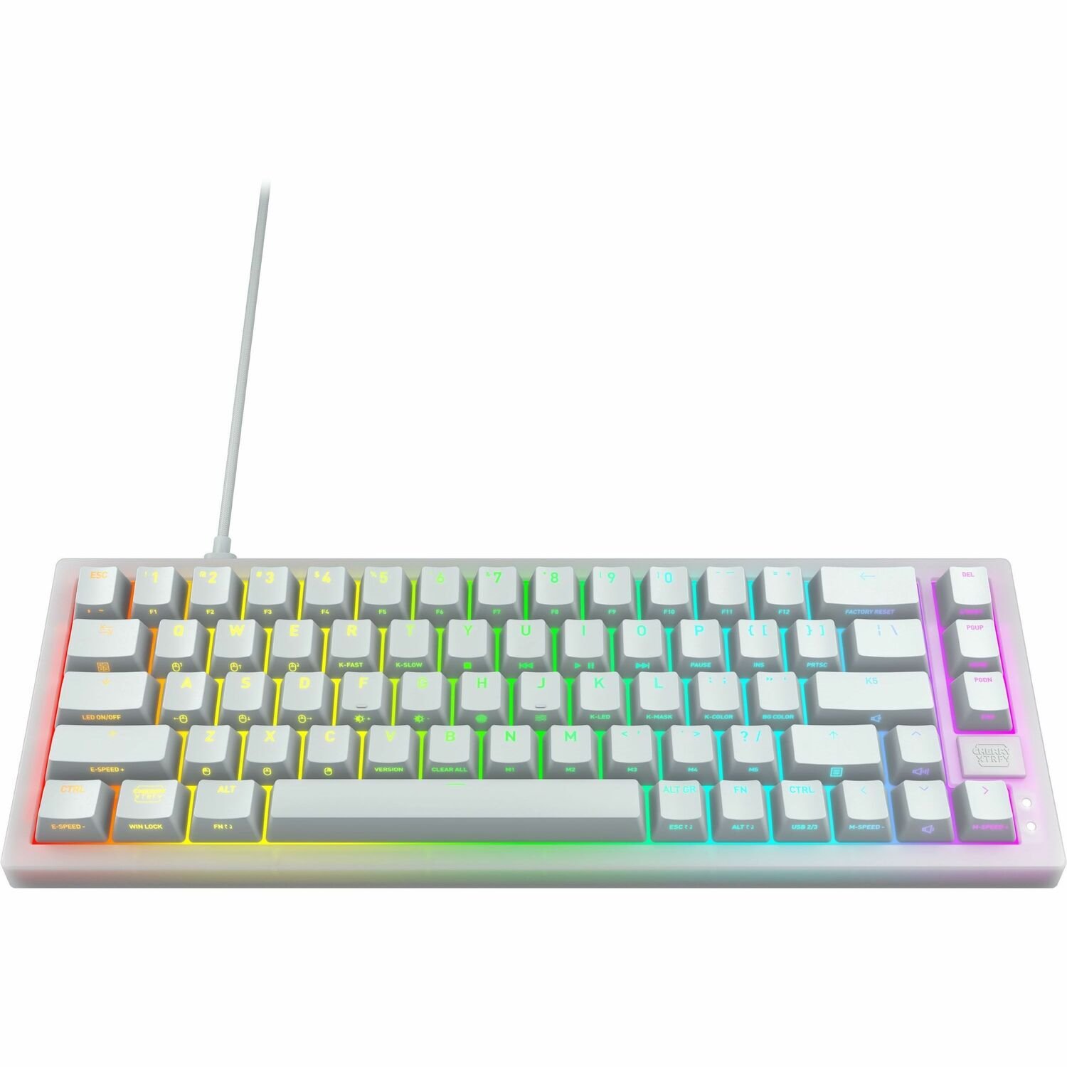 Cherry Compact Wired RGB Gaming Keyboard