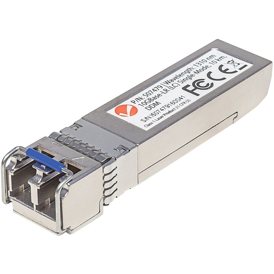 Intellinet Network Solutions 10 Gigabit Fiber SFP+ Module, LC, Single-Mode, 6.2 mi (10 km)