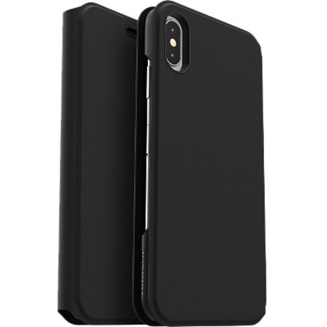 OtterBox Strada Carrying Case (Book Fold) Apple iPhone XS Max - Black